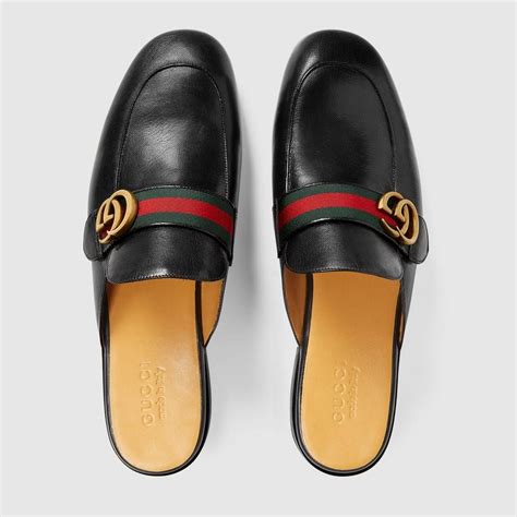 gucci leather slippers for men|gucci designer fluffy slippers.